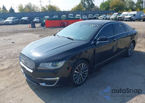 2017 Lincoln Mkz Hybrid Select z USA, uszkodzony, nr VIN 3LN6L5LU7HR645586